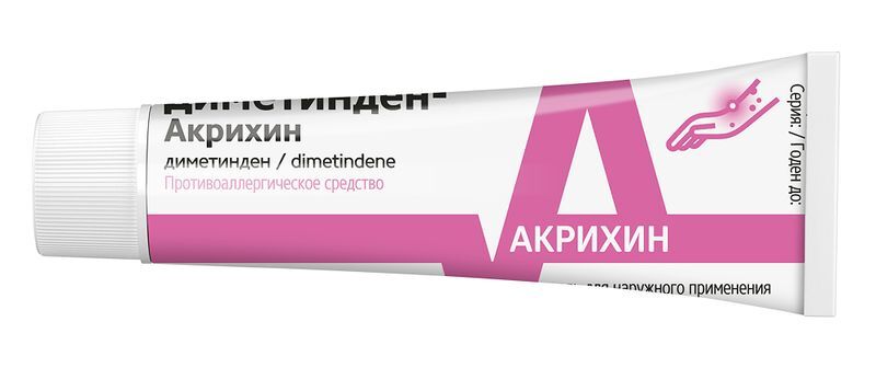 Диметинден-акрихин 0,1% 30г гель для наружного применения, фото №2