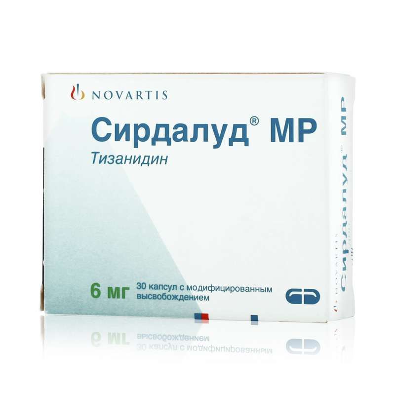 Сирдалуд Фото Упаковки