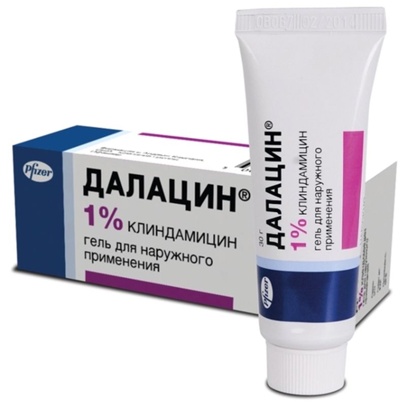 Далацин 1% 30г Гель Для Наружного Применения Pharmacia & Upjohn.