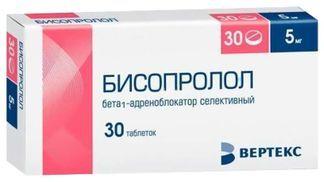 бисопролол вертекс 5 мг инструкция по применению цена отзывы аналоги
