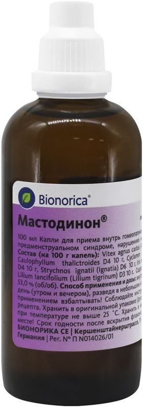 Мастодинон 100мл капли для приема внутрь, фото №2