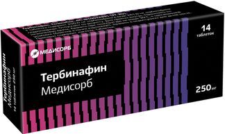 тербинафин таблетки цена