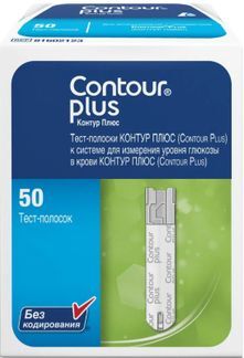 contour plus тест полоски купить