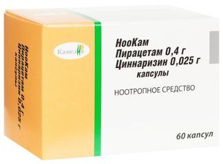 Ноокам 400мг+25мг 60 Шт. Капсулы Камелия Купить По Цене От 219 Руб.