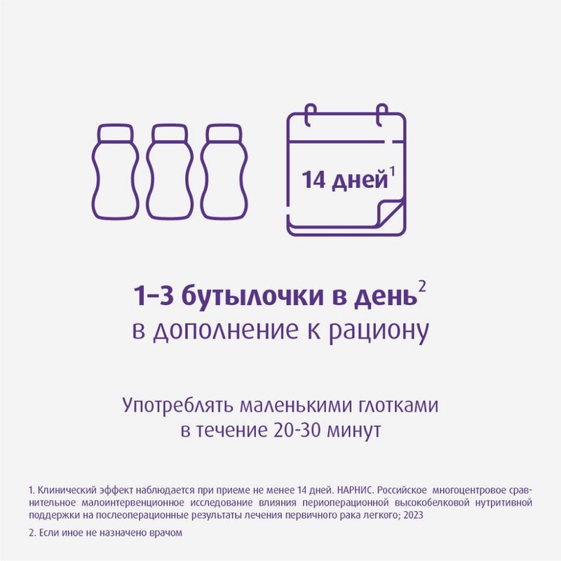 Нутридринк Компакт Протеин смесь охлаждающий вкус Фруктово-ягодный 125мл 4 шт., фото №5