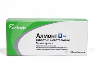 алмонт 5мг 98 купить