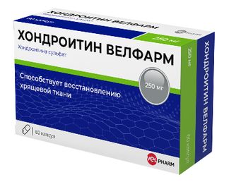 Хондроитин Велфарм 250мг 60 Шт. Капсулы Купить По Выгодной Цене В.