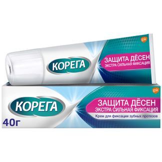 корега крем для фиксации зубных протезов инструкция цена
