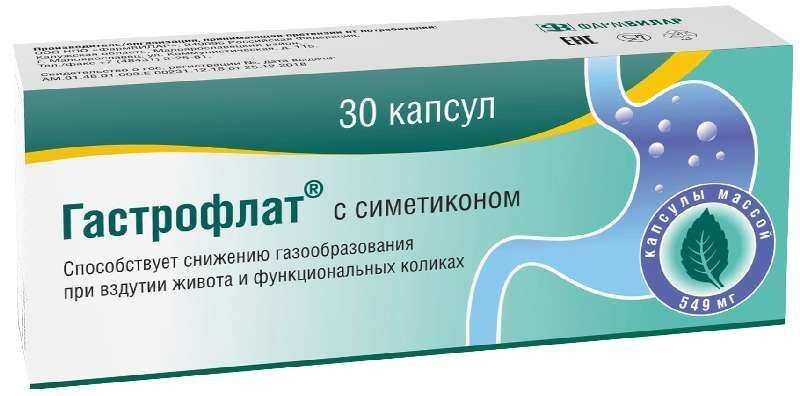 гастрофлат капсулы инструкция по применению