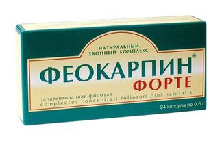 Феокарпин Форте 24 Шт. Капсулы Бионет Купить По Цене От 159 Руб В.