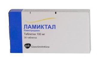 Ламиктал 100мг 30 шт. таблетки