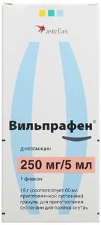 вильпрафен детям