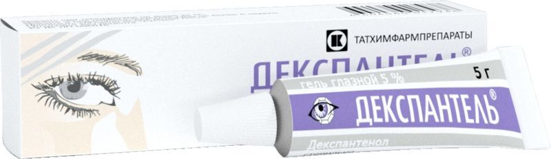 Декспантель 5% 5г гель глазной, фото №2