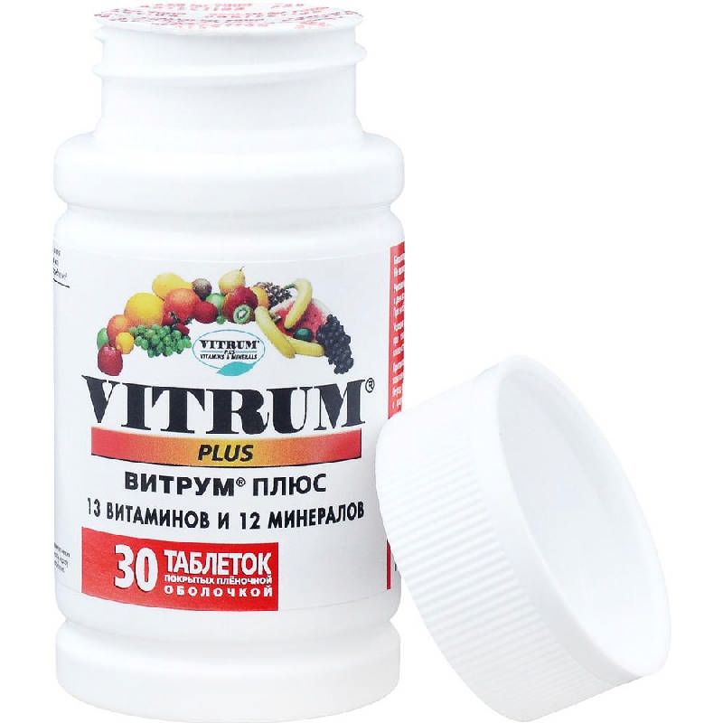 Витамины витрум для мужчин. Витрум плюс таблетки 30шт. Витрум плюс таб п/о №30.