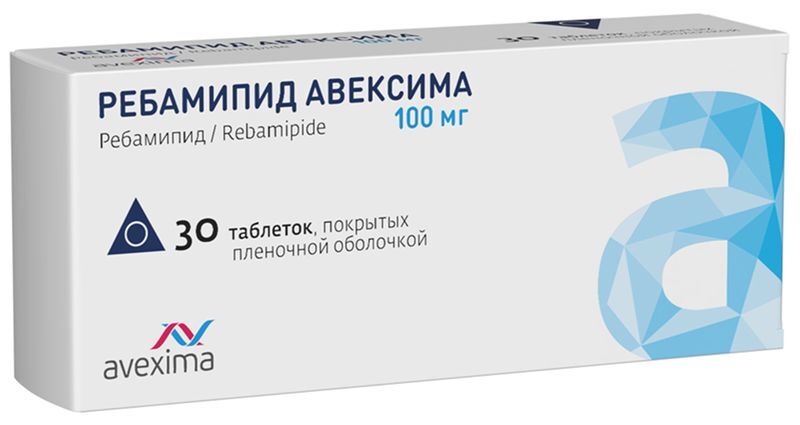 Ребамипид 100мг 30 шт. таблетки покрытые пленочной оболочкой, фото №2