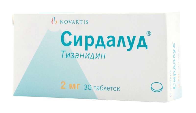 сирдалуд 2 мг инструкция по применению цена отзывы аналоги таблетки цена