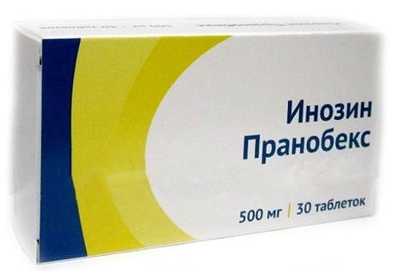 Инозин пранобекс 500мг 30 шт. таблетки озон  по цене от 750 руб в .