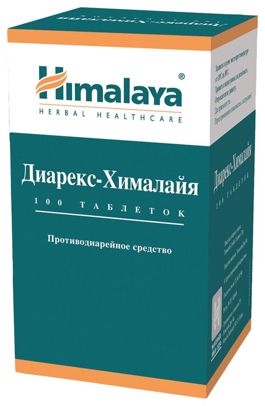 Диарекс-хималайя 100 шт. таблетки  по цене от 293 руб  .
