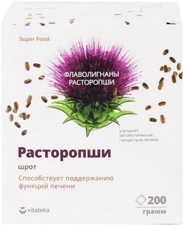Витатека шрот расторопши 200г биокор купить по цене от 227 руб в Москве ...