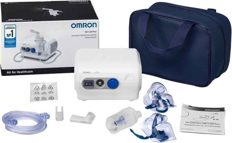 Омрон Ингалятор Ne-C28 Plus (Ne-C28P-Ru) Omron Healthcare Co. Ltd., фото №4