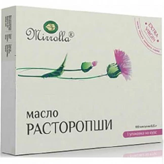 Мирролла масло расторопши капсулы 200 шт. купить по выгодным ценам АСНА