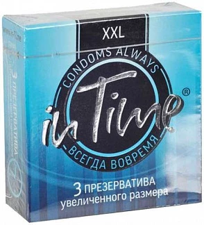 Ин тайм презервативы увеличенного размера xxl 3 шт. купить по выгодным ценам АСНА